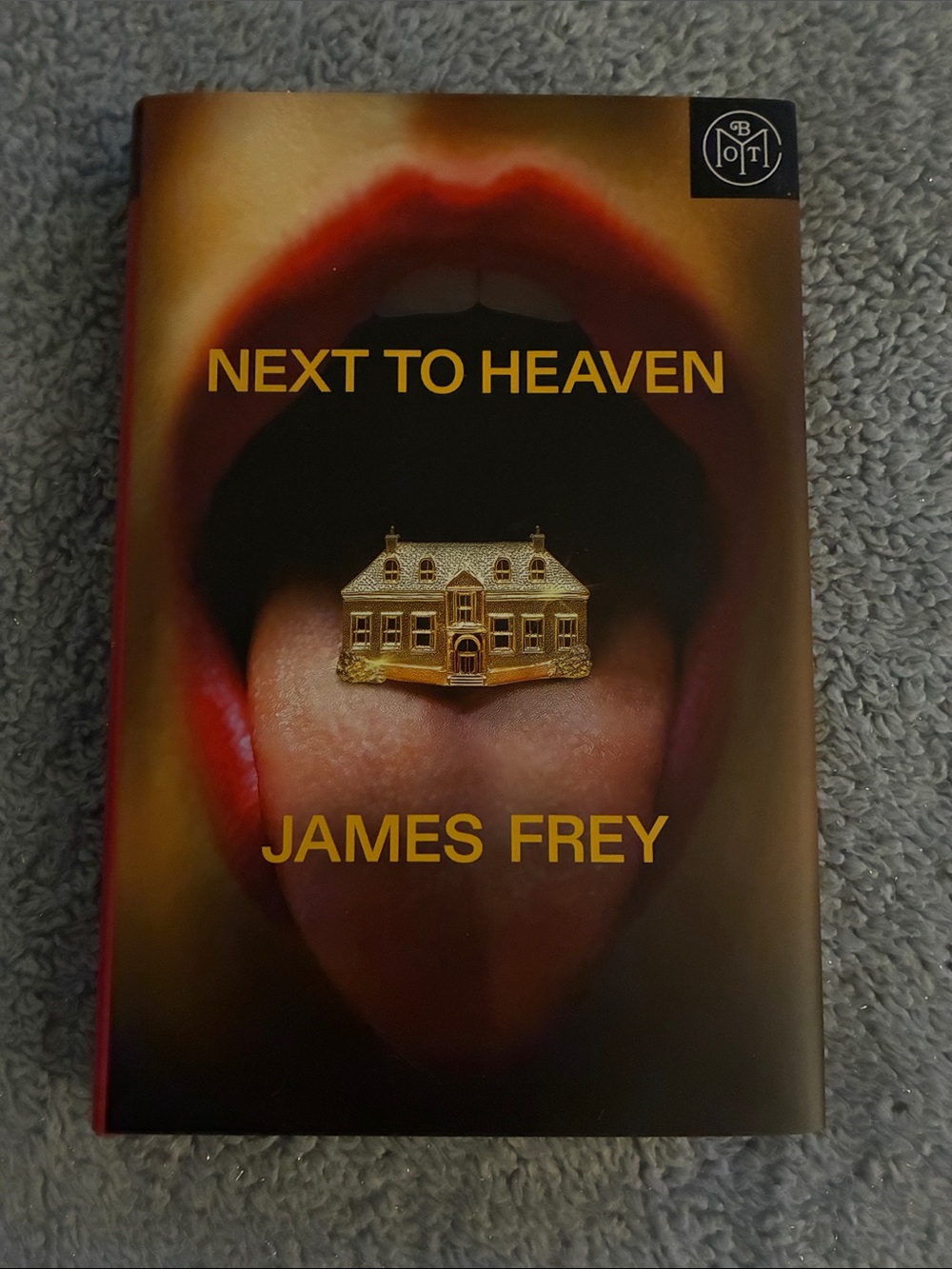 Next to Heaven by James Frey — Hardcover Book with Striking Cover Art